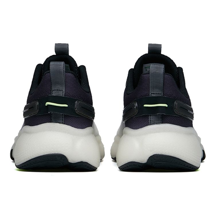 Anta Running Series Non-Slip Wear-Resistant Low-Top Running Shoes Men Sneakers White Black 112225520-4