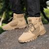 Winter Outdoor Herren Wanderschuhe Braun Hoher Schaft Trekkingschuhe Herren Bequem Rutschfest Kletterschuhe Herren zapatillas de hombre