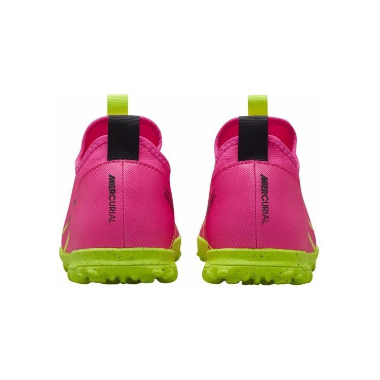Nike Zoom Vapor 15 Academy Abrasion Resistant Abrasion Resistant Low top Soccer Shoes Pink Kids' DJ5621-605