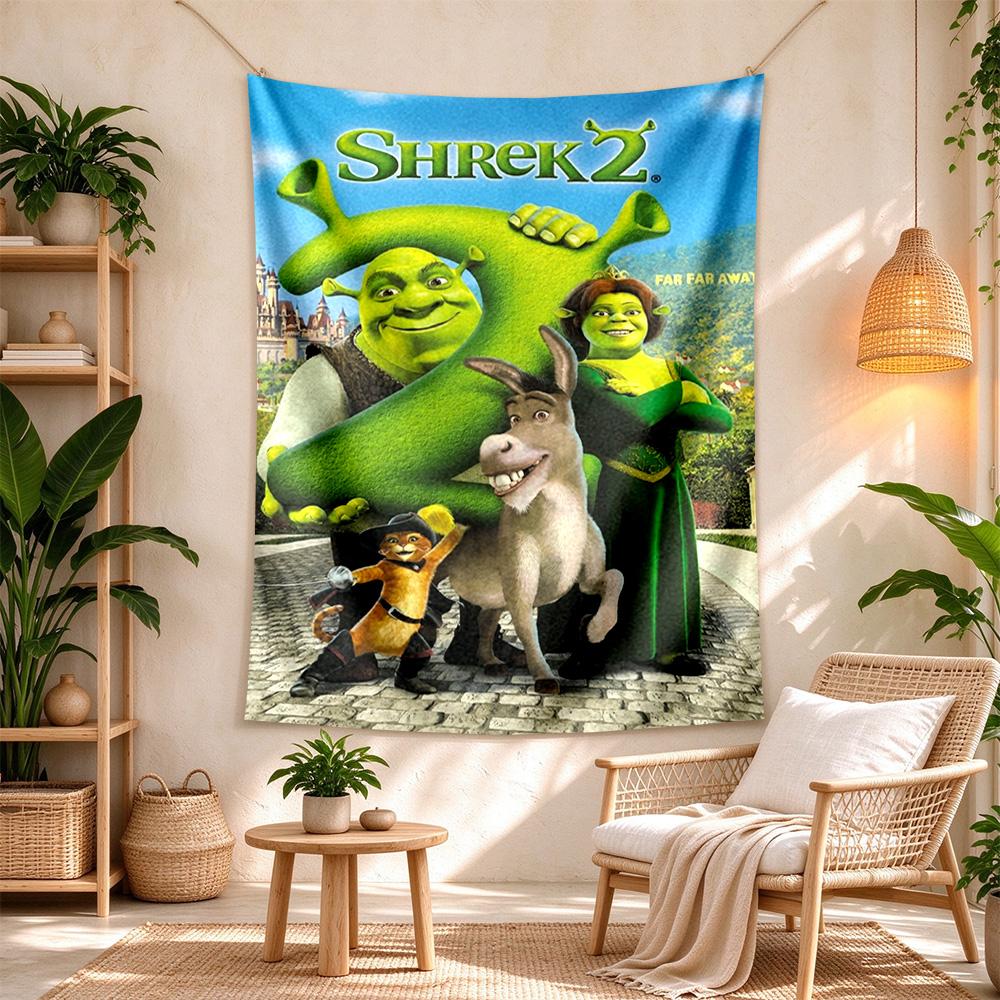 Shrek Handwoven Tapestry Handmade Look Ideal For Studio Wall Reading Corner Dorm Wall Versatile Decor Boho Decor Gift For Friends Family