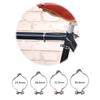 25.4/28.6/31.8/34.9mm Vintage Bicycle Brake Cable Clamp- Bike Disc Brake Shifter