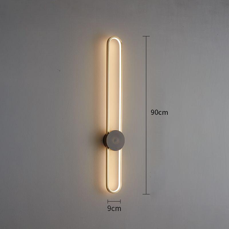 Multi-Color Adjustable Bedside Wall Lamp Modern Nordic Simple Wall Light Bedroom Bedside Lamp Living Room Led Lighting Fixture