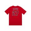 Nike X MLB Collaboration T-Shirt With Letter And Number Print Short Sleeve American Vintage Kids Tops Red 3Z3B7SAG2-LAAMT
