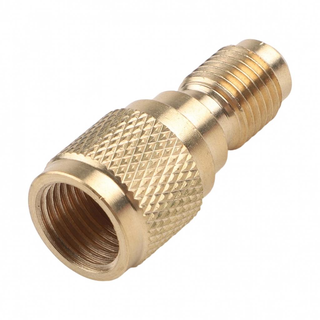 R410a Mini-Split Klimaanlage HVAC Lade-Vakuum-Adapter 1/4 auf 5/16 Messingfitting