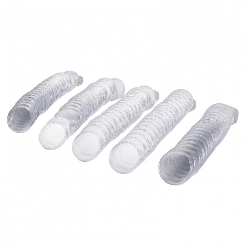 Collector's Choice 100 ks Průhledné kapsle na mince Průměr 35 mm