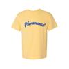 Phenomenal Women's Yellow Phenomenal Script Graphic T-Shirt, Size S, NWT