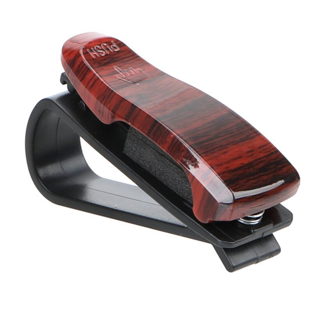 Sun Visor Sunglasses Clip Holder Eyeglasses Storage Fastener Sun Visor Clip-on Glass Case Car Visor Accessories