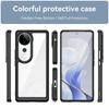 Phone Case For Phone Case For Vivo V40 5g,Clear Transparent Phone Case Cover For Vivo V40 5g