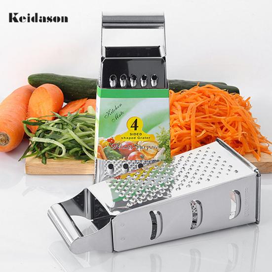 Puntos Stainless Steel 4 Sides Multifunction Garlic Chopper Potato Vegetable Slicer