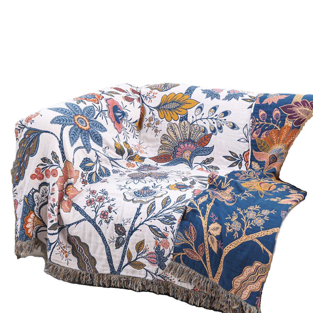 

Одеяло в стиле бохо для кровати, 100% хлопок, ультрамягкое одеяло в деревенском стиле, летнее одеяло, домашний декор, большие одеяла на кровать, всесезонные пледы, подарки для женщин, мам 200cmx230cm разноцветный