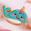 Princess Alloy Drip Oil Children's Ring - Cute Girls' Jewelry Accessories