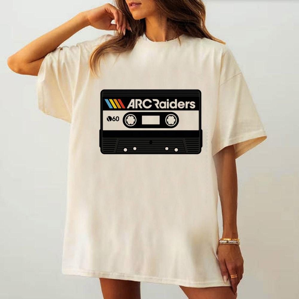 

Arc Raiders tshirt teen 80s hip hop Y2k kawaii streetwear Psychedelic shirt graphic Grunge Breathable 2000s Y2k Comfortable 4XL