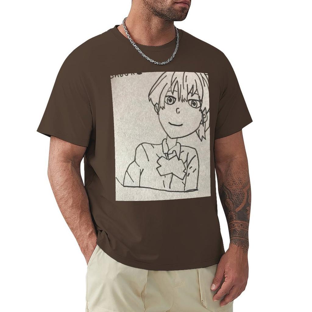 Shouko Nishimiya (Z Hlasu ticha) Od Ash Tričko Estetické Oblečení Vintage Anime Tričko Grafická Trička Pánská