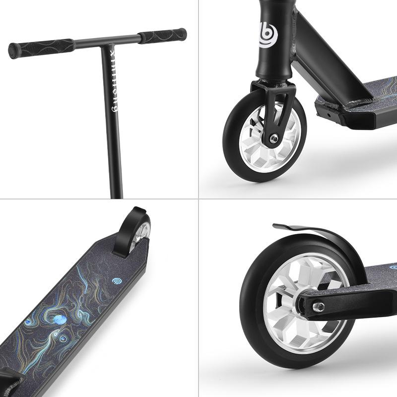 Electric Scooter for Adults: Freestyle Cruising, Stunt Jumps, and Commuting
