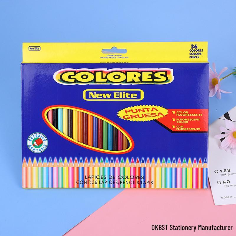 Blaue Schmetterling-Buntstifte für Kinder: 12, 18 und 24 Farben – Kunst- und Malset