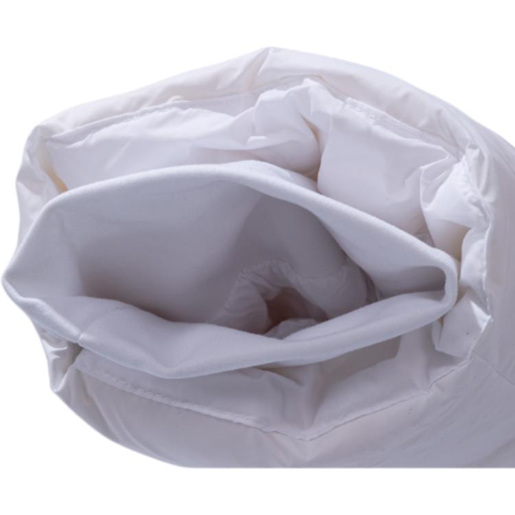 Anta Embroidered National Flag Stand Collar Short Down Jacket Unisex Outerwear White 552210718-2