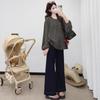 2026 Spring Korean Style Maternity Loose Puff Sleeve T-Shirt - Women's Fashionable and Simple Design