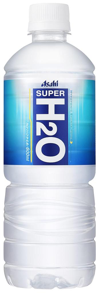 Asahi Beverages Super H2O 600ml x 24 bottles stroke [Heat prevention]