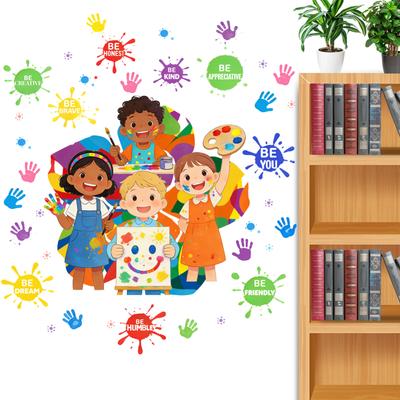 Cartoon Oster Wandsticker Kinderzimmer Wohnzimmer Heimdekoration