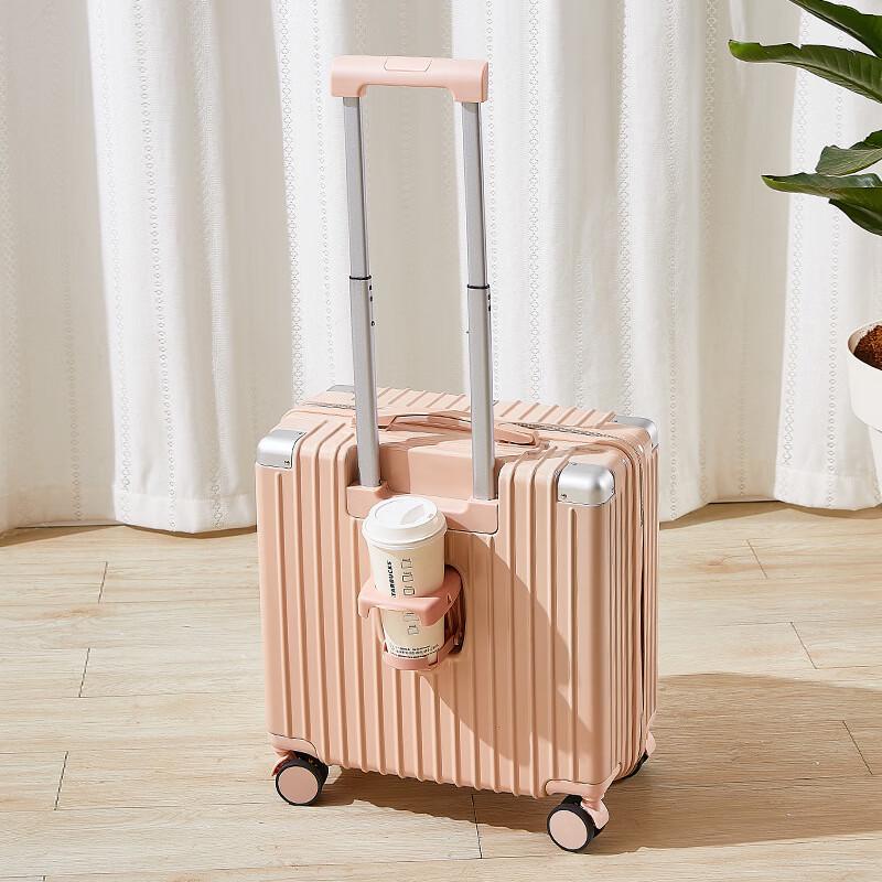 OEING High-End Carry-On Luggage with Silent Spinner Wheels and Cup Holder 20 Inch