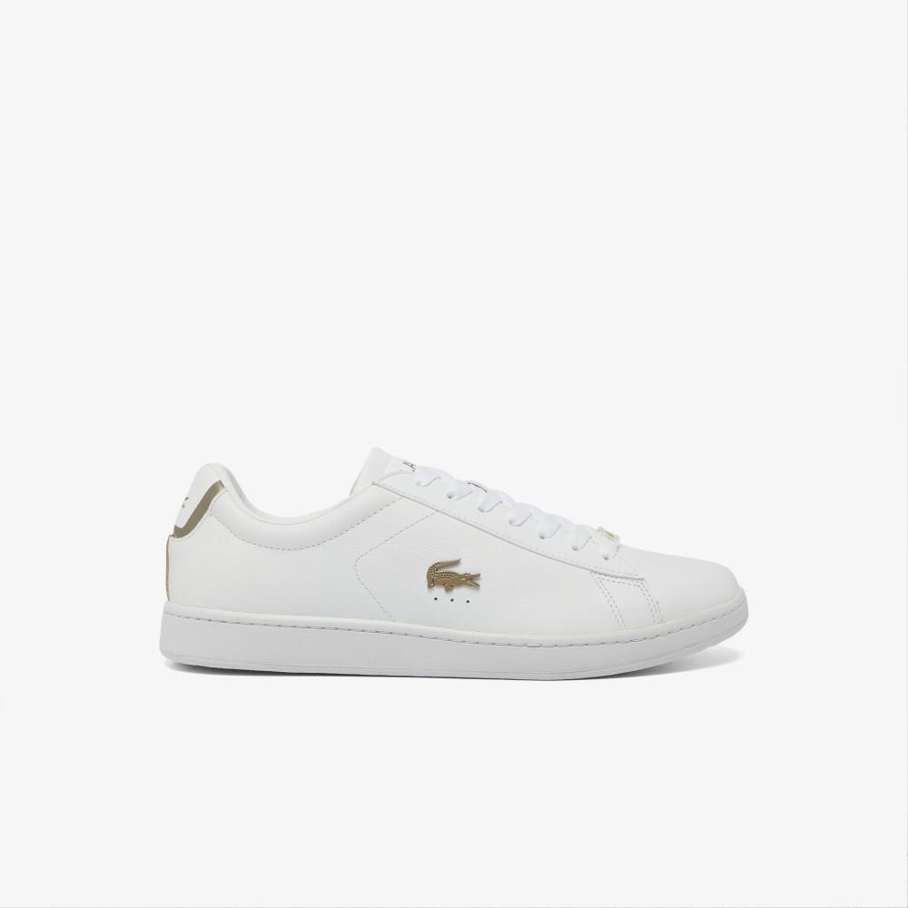 [lacoste] Мужские кроссовки Carnaby Evo Кожаные с платиновыми деталями RZ0006M54N21G 250