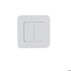 Interrupteur double sans fil - dio - 5451 - blanc - compatible dio 1.0 - installation facile