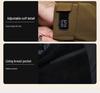 Men's Plus Size Mid-Length Hooded Cotton Jacket - Winter Fashion Brand 808