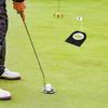 9Pcs Golf Putting Mat Indoor Practice Putting Cup Hole Practice Aids Golf Putting Mat Golf Practice Putting Cup & Flags