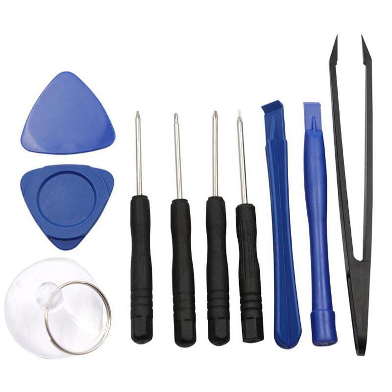 10 In 1 Screwdriver Set 0.8 Pentalobe PH000 2.0 Slotted 0.6Y Screwdriver Suction Cup Opening Pry Tool Kit for Phone Laptop Repair
