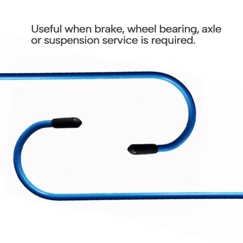 Brake Caliper Hanger Hooks, Powder Coated, Rubber Tips Pack of 2 Automobile Tool