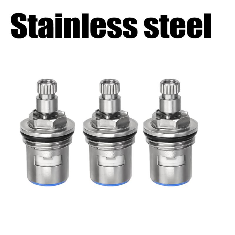 10/1pcs Faucet Valves Replacement Universal Tap Valve Brass Cartridge Faucet Inner Valve for Household Bathroom Kitchen Supplies