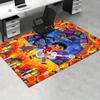 Office Rug Guitarist, Celebration theme 3D Printed Anti-Slip Rug-Machine Washable for Living Room