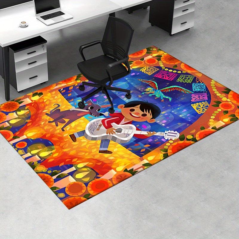 Office Rug Guitarist, Celebration theme 3D Printed Anti-Slip Rug-Machine Washable for Living Room