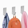 1/6PCS Kitchen Bathroom Wall Hanger Hook Small Stainless Steel Bathroom Organizer Multi-purpose Self Adhesive Towel Rack Hanger
