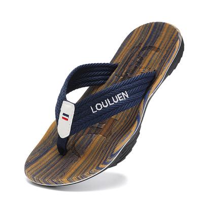 New Slippers Men's Summer Non-slip Beach Shoes Korean Version of Trendy Flip-flops Wearing Sandals Men's Cool Slippers
