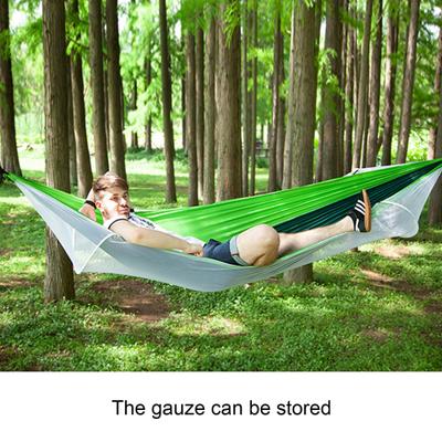 1 Set Hammock Eco-friendly Breathable Polyester High Density Hammock Mosquito Net for Forest