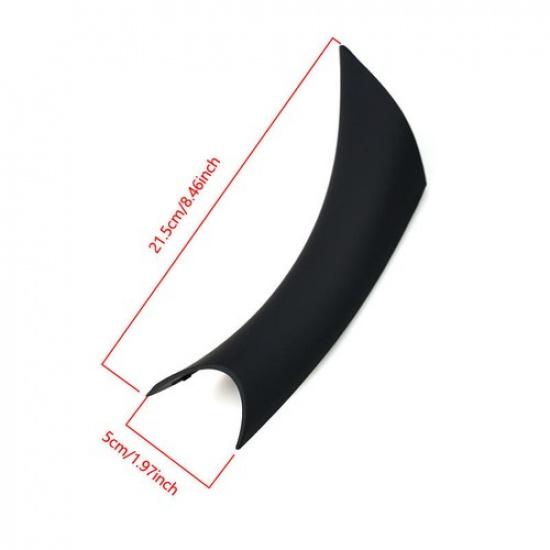 For BMW 3 Series E90 04-12 Left Right Door Handle Panel Pull Cover Black/Carbon