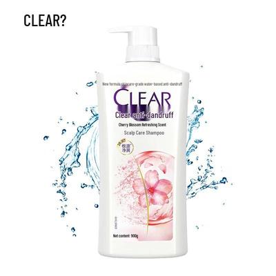 Clear Anti-Dandruff & Moisturizing Shampoo - Cherry Blossom Scent 900g