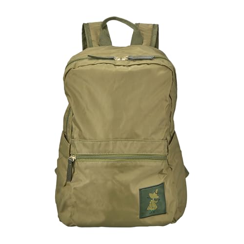 Moomin Folding Backpack with Storage Pouch H0130 MC37.Khaki Snufkin