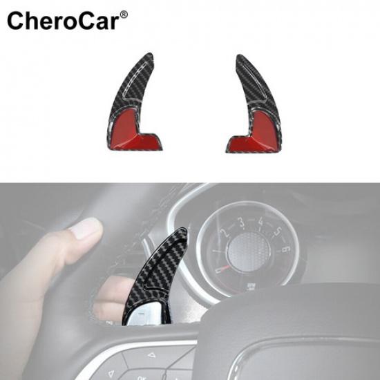 Steering Wheel Shift Paddle Shifter Cover Trim For Jeep Grand Cherokee 2014-