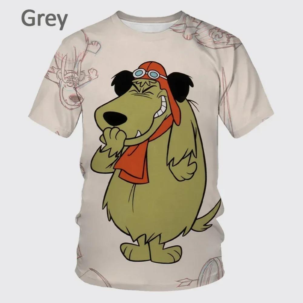 Summer Fashion Cartoon Character 3D Printing Men's Short-sleeved T-shirt Hip-hop Unisex Casual Round Neck T-shirt Top Streetwear