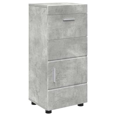 Bathroom Cabinet Set TULUM Concrete Grey 37 X 31.5 X 82 Cm