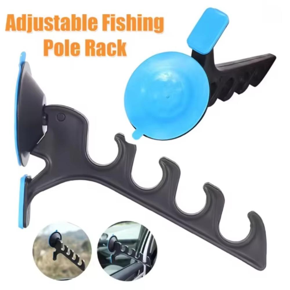 1pc Durable Storage Rack Plastic Fishing Rod Mount Fishing Rod Holder  Fishing Accessories
