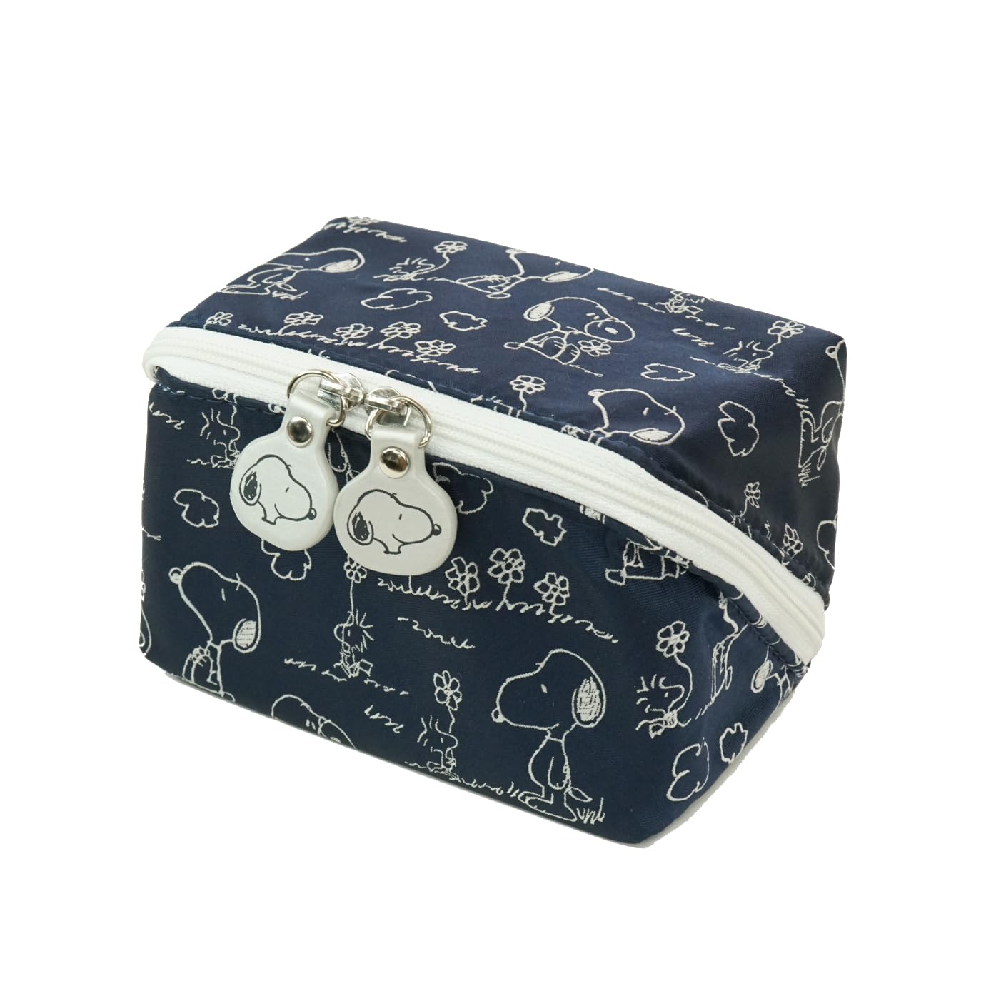 Peanuts PACAPO Pouch (Snoopy & Woodstock Pattern) D48172D Navy