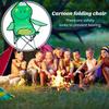 Outdoor Klappstuhl für Kinder Cartoon-Tier Tragbar Leicht Schwerlast Picknick Angeln Rasen