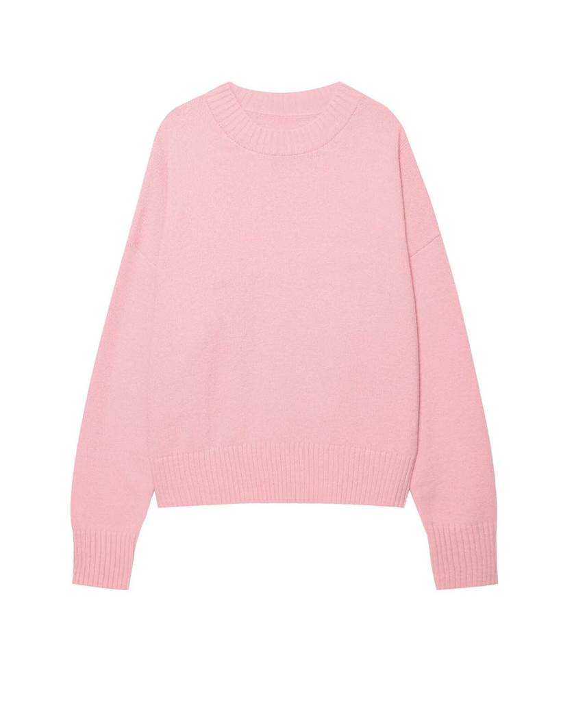 European and American style, new women's clothing, foreign style, fashionable and casual soft knitted sweater 2142/186