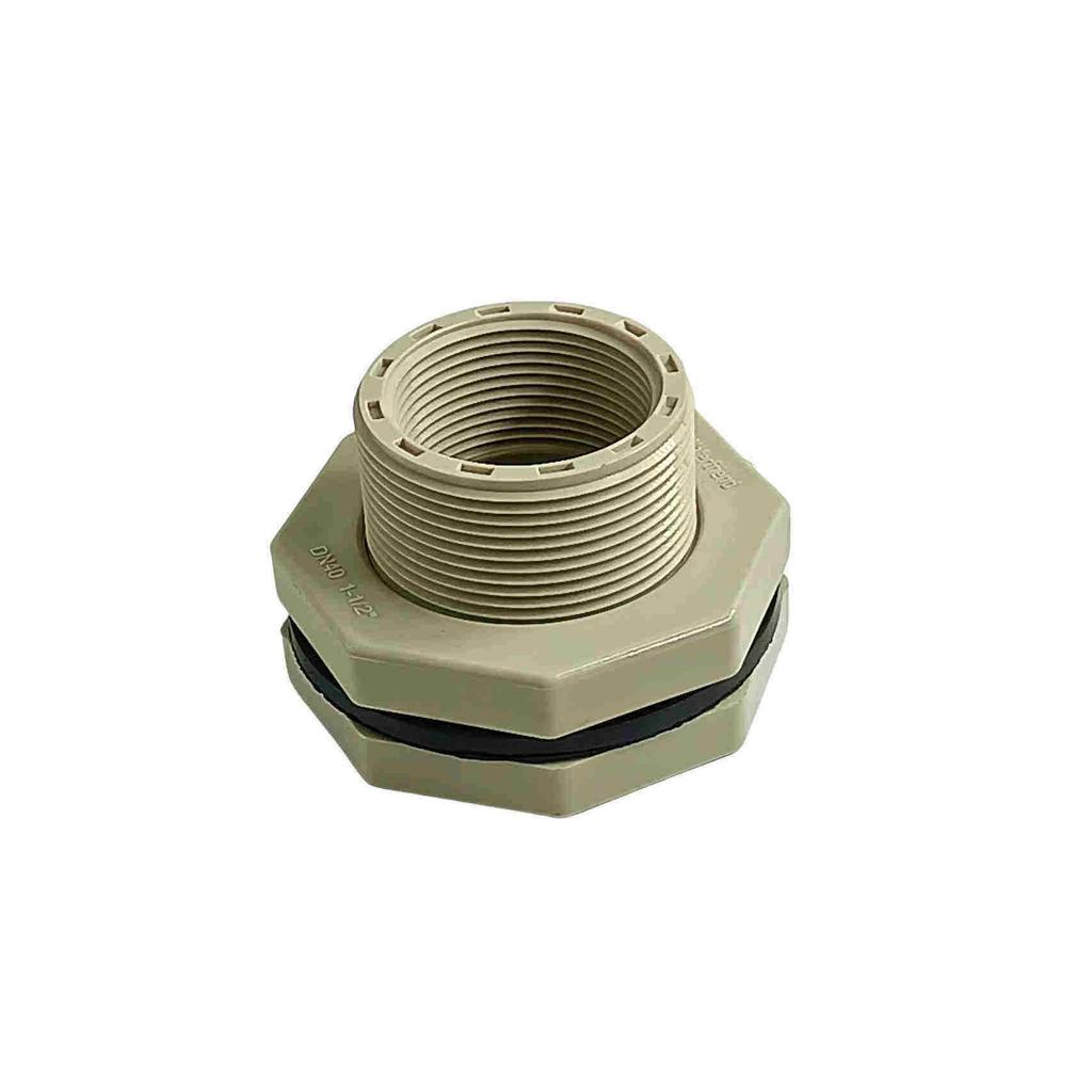 PPH Water Tank Connector for Water Towers, Fish Tanks, Pools, and Buckets