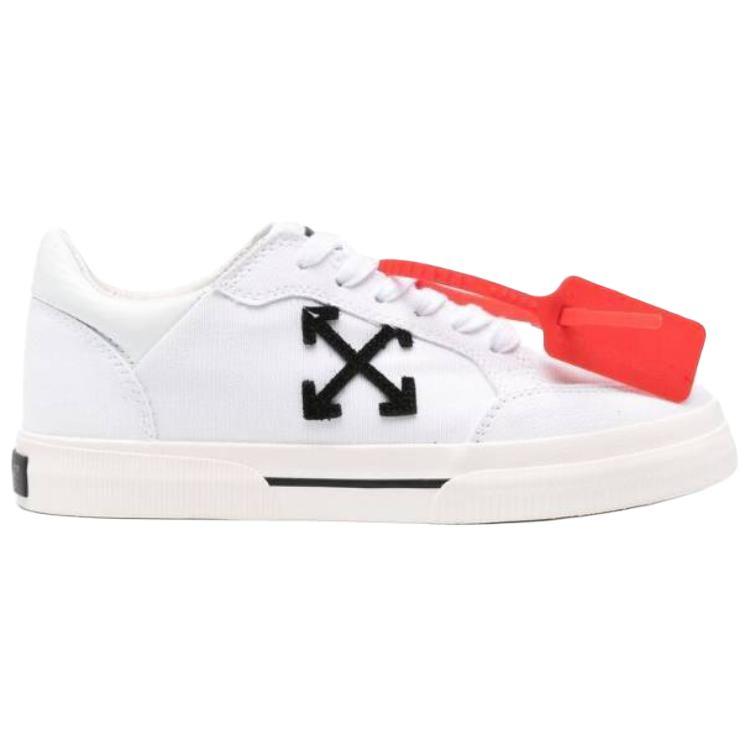 Off-White  Vulc Sneaker White Black Women Sneakers OWIA288C99FAB002-0110