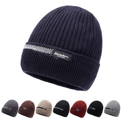 Mütze Herren Winter Strickmütze Fleece Verdickt Outdoor Reiten Gehörschutz Kalter Winter Herren Und Damen Thermomützen Kalte Mütze Flut
