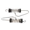 10PCS Boat Flag Clips Stainless Steel for Halyards Outrigger Lines Antennas Stern Lights Flagpole